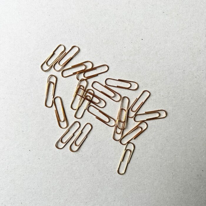 Massief Messing Paperclips